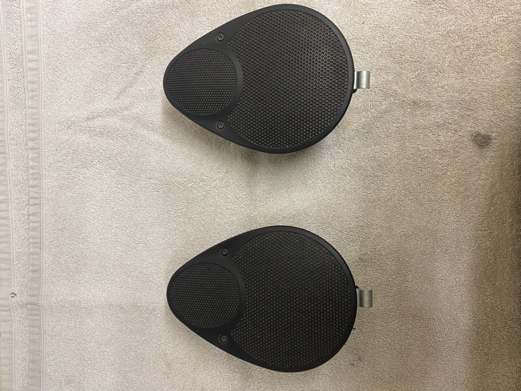 Pair of Porsche Boxster 986 / Carrera 996 Dashboard Speakers (black)